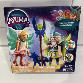 P71236 Playmobil New 71236 Ayuma Moon Fairy Stellara Wolf Crystal Miriel Rabbit