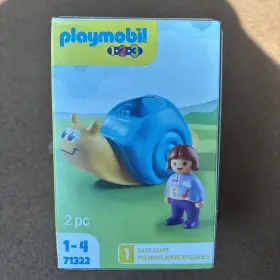 P71322 Playmobil #71322 1.2.3 Rocking Snail With Rattle New