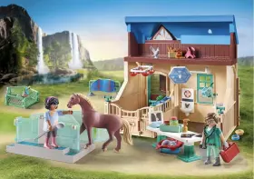 P71352 Playmobil #71352 Horses Of Waterfall Riding Therapy And Veterinary Practice New