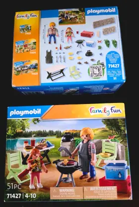 P71427 Playmobil Family Fun 71427 Shared Barbecue Camping And Enjoyment Outdoors