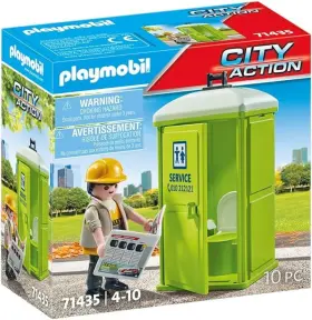 P71435 Playmobil #71435 Portable Toilet - Brand New