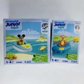 P71707 Playmobil New Junior Aqua Disney Mickey Mouses Boat Tour And Tigger Raft