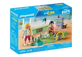 P71753 Playmobil #71753 Starter Pack Rabbit Family - Brand New