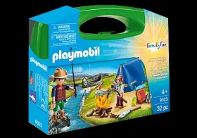 P9323 Playmobil 9323 Camping Adventure Carry Case - Brand New