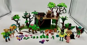Playmo70805 Playmobil #70805 Ayuma Training Camp Building Night Fairy Soul Bear
