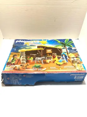 Plb4488 Playmobil 5588 Christmas Nativity Stable With Manger Baby Jesus Mary Wise Men