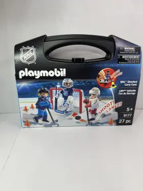 Pm9177 Playmobil #9177 Nhl Hockey Shootout Case New In Sealed Package