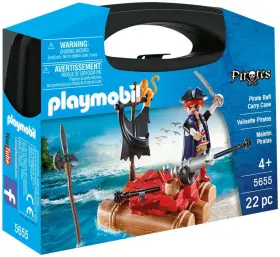Pmb5655 Playmobil Pirate Raft Carry Case -