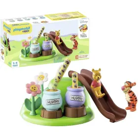 Sv164744 Playmobil 1.2.3 And Disney Winnies Tiggers Bee Garden - 10 Piece Playset