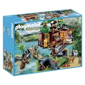 Sv168320 Playmobil Adventure Tree House Building Kit - 5557