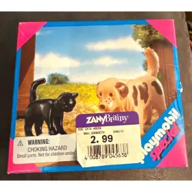 Playmobile 008789045638 New Vintage Sealed 1999 Playmobil Special Dog Cat And Mouse 4563