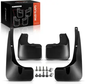 Premiumpartswhosale 717643511472 A-premium Set Of 4pcs Mud Flaps Splash Guards Mudguards Mudflaps With Hardware K