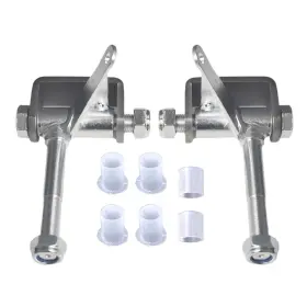 Amzq-mk0429 Qaskehkt Go Kart Steering Spindle Bracket Set 5/8 Inch Axle 3-3/4 Long For Predator 212cc