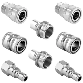 Rcc09rv Raincovo Pressure Washer Quick Connect Kit Swivel M22 14mm To 3/8 Inch