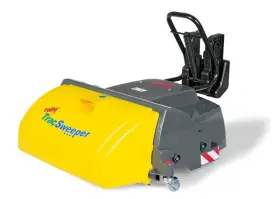 Art409709 Rolly Toys Front Mount Sweeper Grey