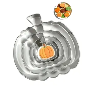 Qzwsj5p Strendier Pumpkin Cookie Cutters Set With Box 5pcs Large To Tiny Size - 3.94ftft 2.95ftft