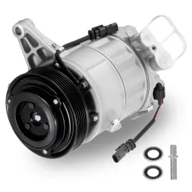68221 Sykrss Air Conditioning A/c Compressor With Clutch Compatible Buick Lacro