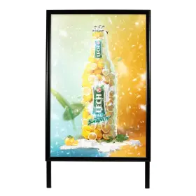 Tsign-af2436b T-sign Sidewalk For Indoor And Outdoor - Open Aluminum A Frame P