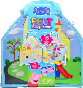 13348 Tara Toys Toy Peppa Pig Felt Playscene 12 Inches Muli