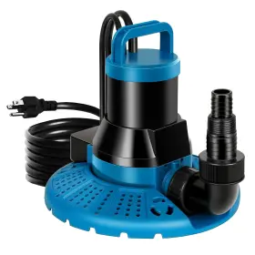 8500b Tongchant 1/3 Hp Swimming Pool Cover Pump Automatic On Off With 25ft Power Cord And 3/4