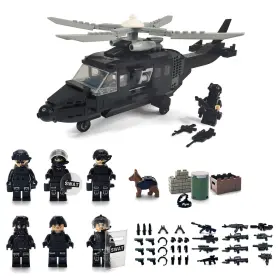 Toysvill 426902914857 Swat Police Military Building Block Set Soldiers Minifigures 8 Pcs