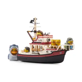 Ns5485 Tubbz Jaws Floating Orca Boat Model Collectible Bundle Bath Playset Incl