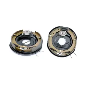 125-2002 Ucut Pair 12 Inch X 2 Electric Trailer Brakes Assembly Works With 5 200 Lbs 6 000 Lb