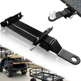 Vx007 Vonlx Golf Cart Trailer Hitch With 2 Inch Receiver Rear Seat For S