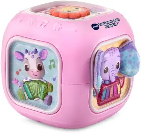 80-574135 Vtech Baby Busy Learners Music Activity Cube Pink