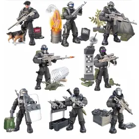 Yeibobo Uf000888 Special Forces Mini Action Figure With Military Weapons And Accessories Flyi