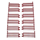 Playmobil Red Fence Lot Of 12 Replacement Parts 30083162 Zoo Pet Hotel 9275 9277 Used. Price: $19.88.