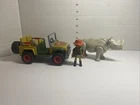 Playmobil 4832 African Wildlife Ranger's Vehicle, With Rhino And Figure Used. Price: $26.00.