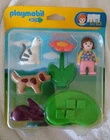 Playmobil 1-2-3 (6763) Girl With Pet Set New Very Rare. Price: $35.00.