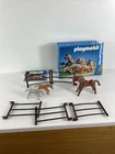 Vintage Playmobil 3299 And Fencing Set Fence Not Complete Horses Used. Price: $24.00.