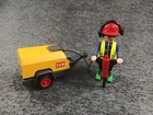 Playmobil 3270 Construction Worker W/ Jackhammer Complete Used. Price: $24.99.
