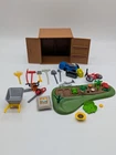 Playmobil Tool Shed With Garden #6558 - Incomplete Set Used. Price: $9.25.