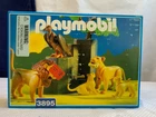 1996 Geobra Playmobil 3895 Lions Pride & Vulture Playset Factory Sealed Box Used. Price: $29.95.