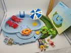 Playmobil #3205 Swimming Pool Set 2002 Incomplete Discontinued Box Used. Price: $19.44.
