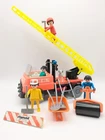 Vintage 1975 Playmobil System Fire Truck Engine + Construction 1404 Custom Lot Used. Price: $24.95.