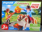 Playmobil Country 70505- Starter Pack Horseback Riding New. Price: $14.99.