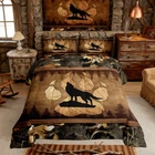 Homewish Wolf Bedding Setwild Animal Paw Print Comforter Kids Teens New. Price: $92.97.