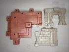 Vintage 1998 Playmobil Maya Temple Ruins Base And Walls 3015 Jungle Stone Used. Price: $40.00.