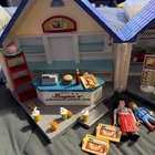 Playmobil 70111 Take Along Diner Set Transportable Restaurant With 32 Pieces Used. Price: $50.00.