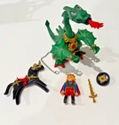 Playmobil 3912 Fire Breathing Green Dragon Knight Horses Shield Complete Used. Price: $23.49.