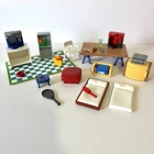 Playmobil Mix Lot Modern Furniture Furnishings Kitchen Living Assorted Vintages Used. Price: $11.99.