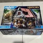 Playmobil History Set 70954 Medieval Bakery Shop Baguettes Croissant New Boxed. Price: $225.00.
