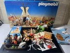 Vintage 1988 Playmobil 3733 Indian Camp Western Teepee Native American Used. Price: $49.99.