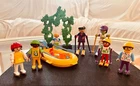 Retro Playmobil Lot: Skiing Family 3684; Skate Figures 3685; Boat Fisherman 3574 Used. Price: $29.99.
