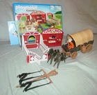 Playmobil Mixed Lot Of 5248 Western Wagon 5983 Pony Stable Etc Incomplete K Used. Price: $44.99.