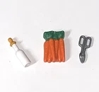 Playmobil 4826 Safari Wildlife Oamboti Station 2009 Carrots Scissors & Bottle Used. Price: $8.49.